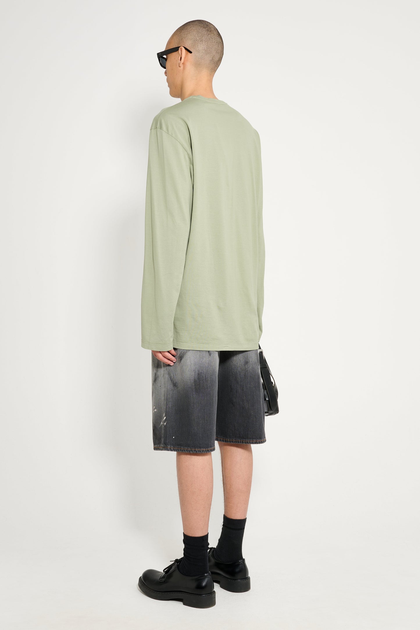 Acne Studios Trafalgar Denim Shorts Black