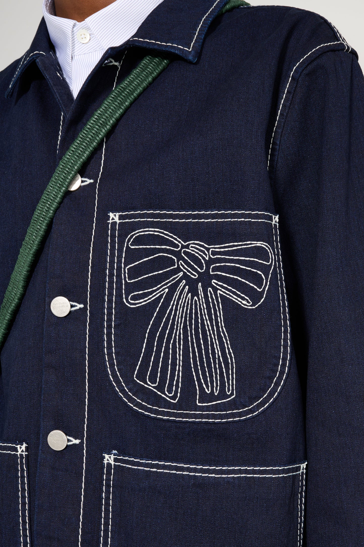 Acne Studios Denim Jacket Indigo Blue