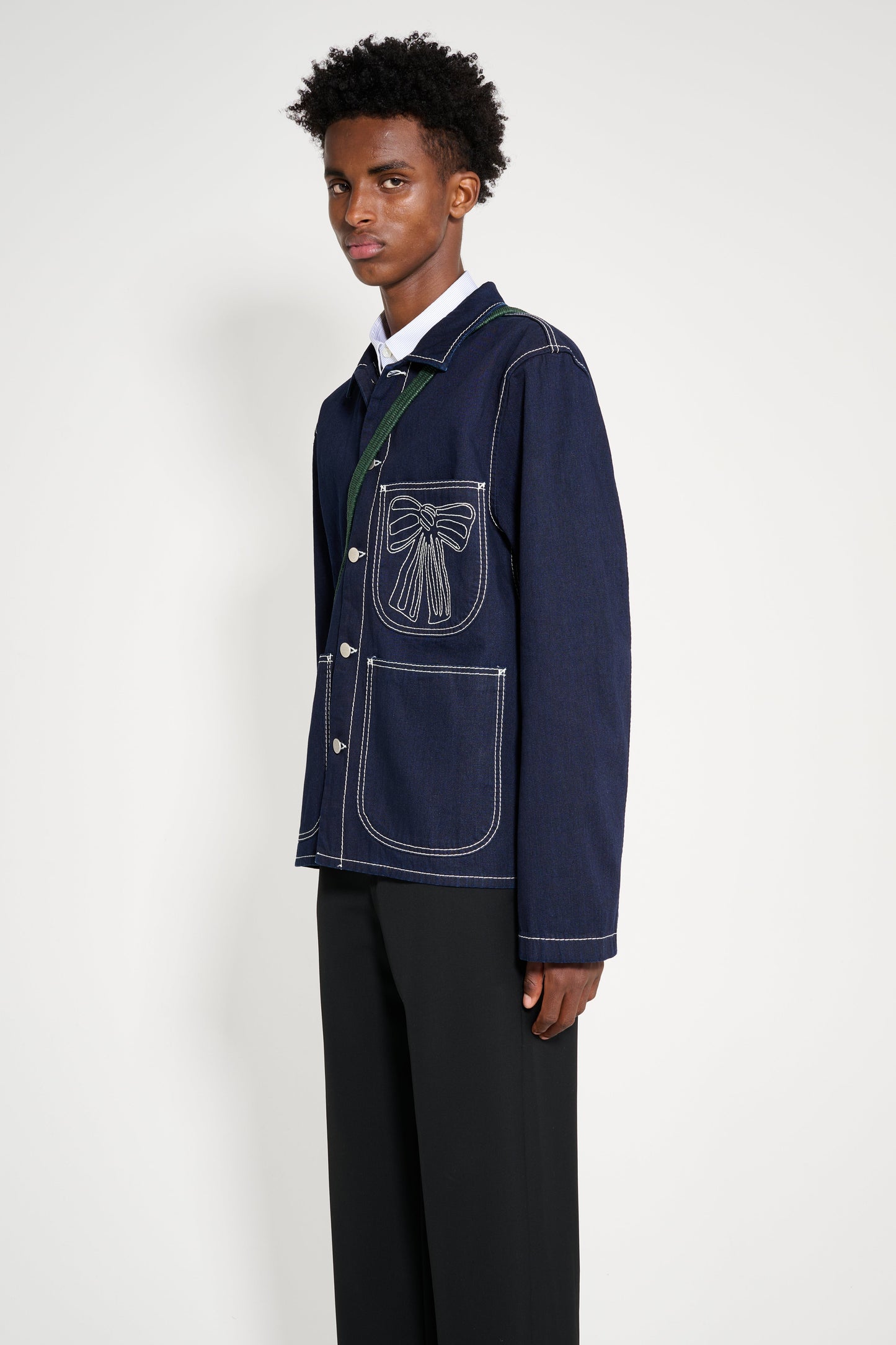 Acne Studios Denim Jacket Indigo Blue