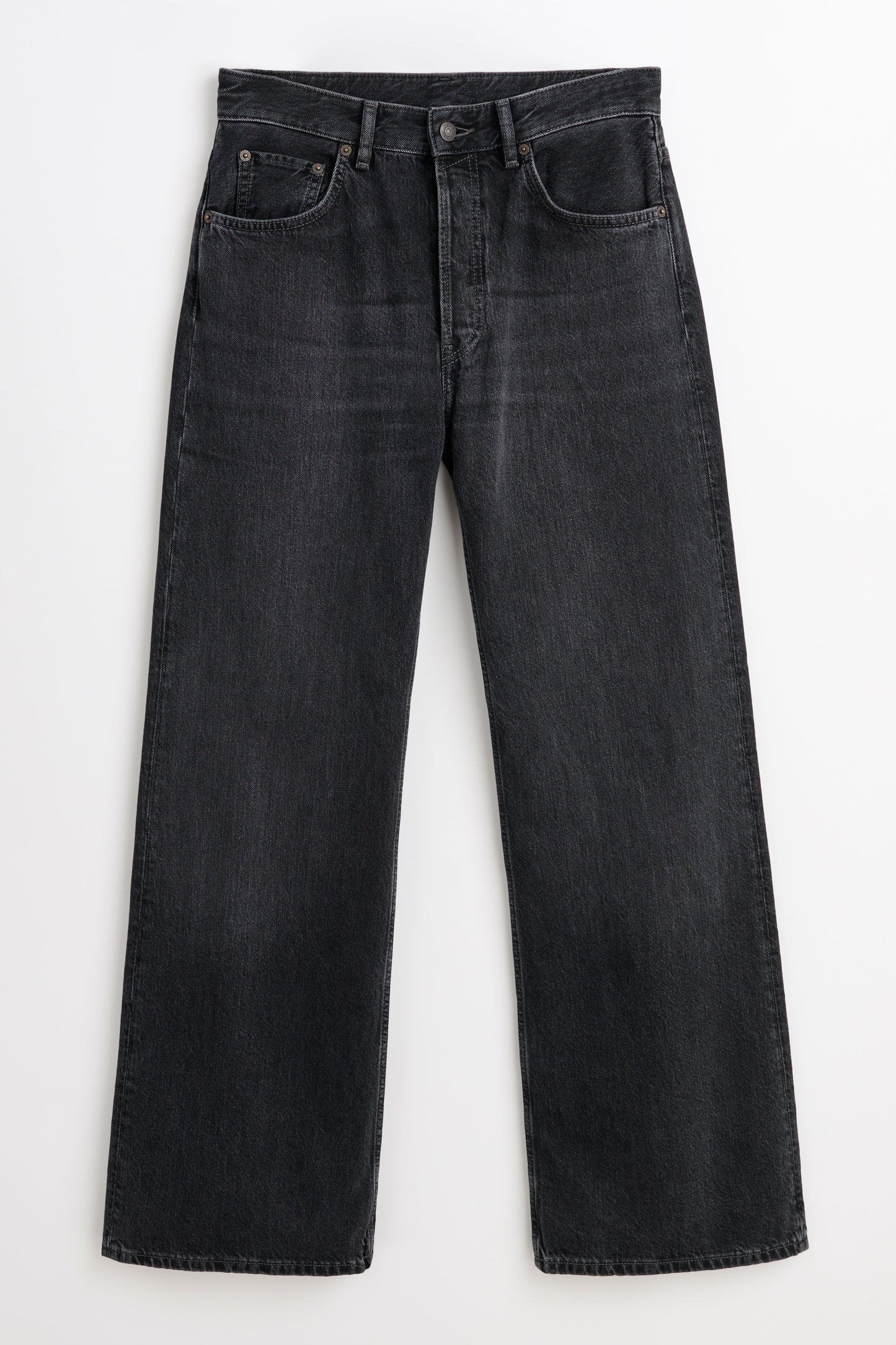 Acne Studios 2021M Loose Fit Jeans Vintage Black