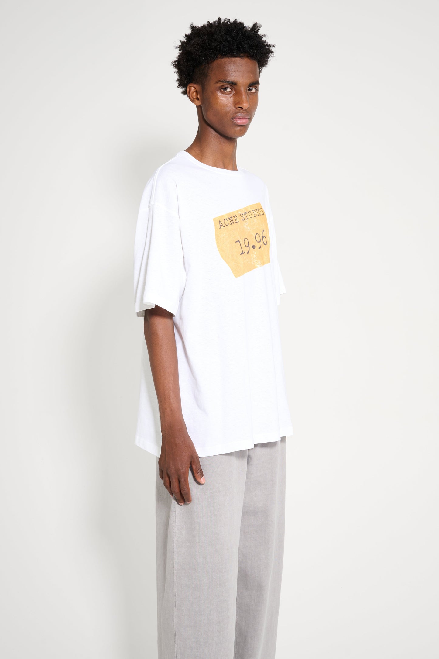 Acne Studios Printed T-shirt Optic White