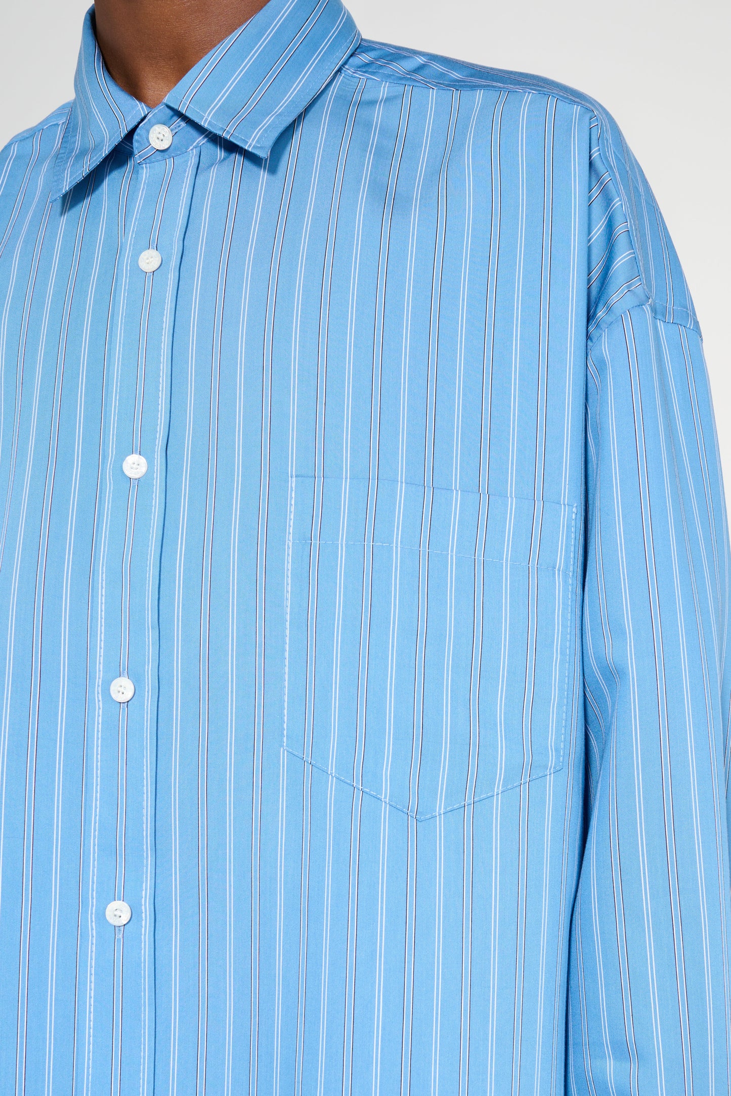 Acne Studios Button-Up Shirt Blue
