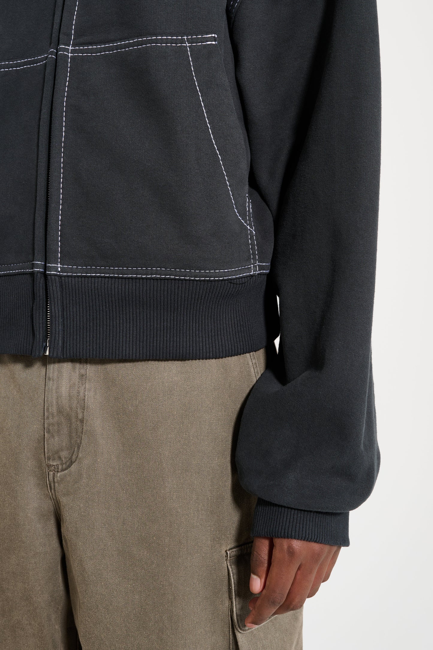 Acne Studios Hooded Sweatshirt Faded Black