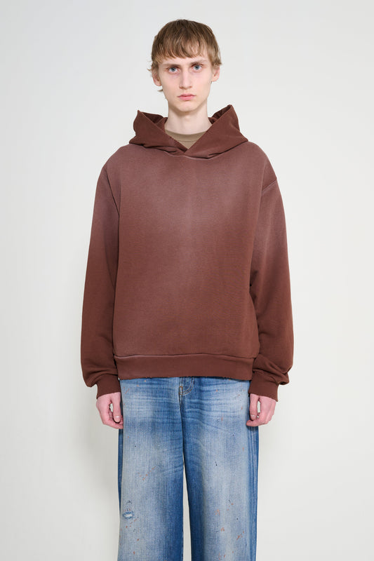 Acne Studios 1996 Hooded Sweatshirt Chocolate Brown