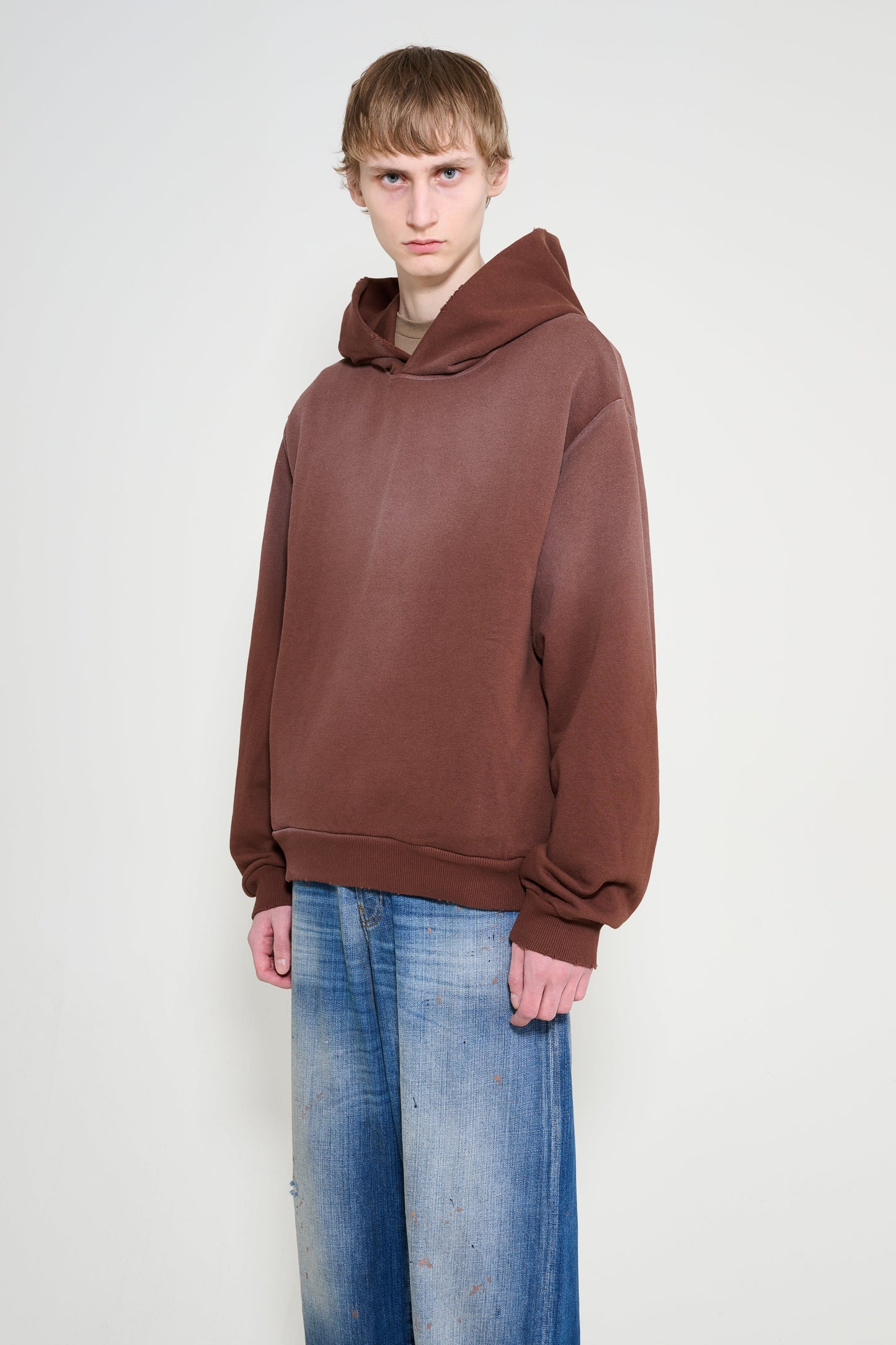 Acne Studios 1996 Hooded Sweatshirt Chocolate Brown