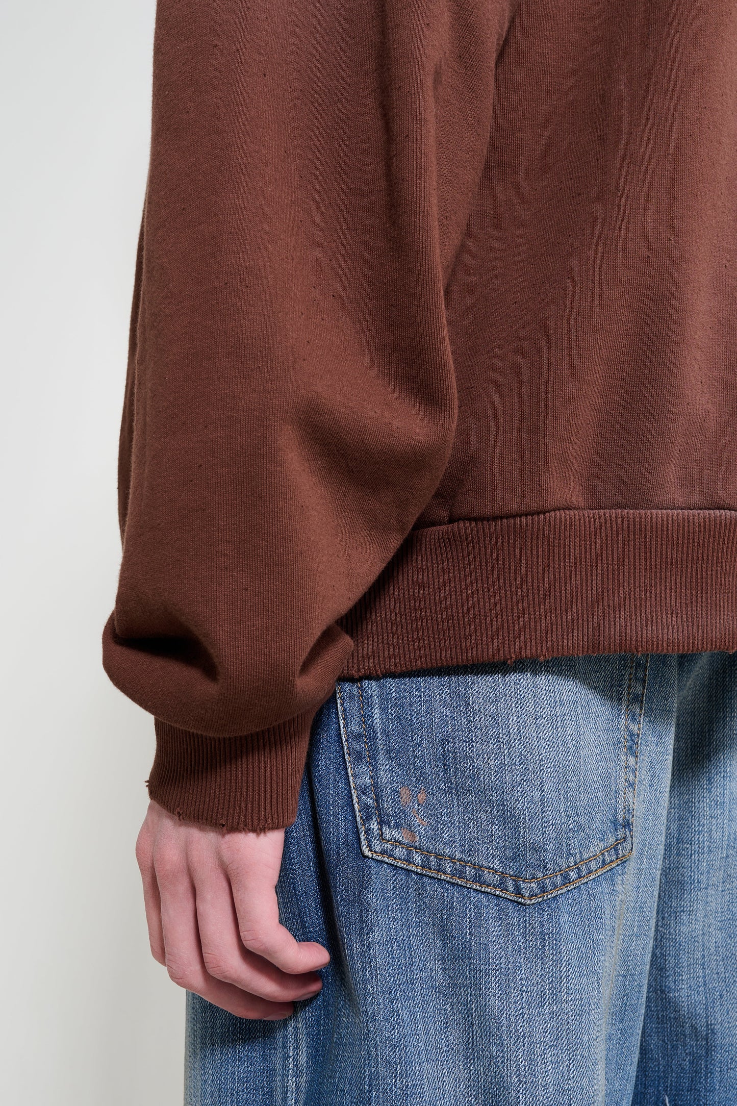 Acne Studios 1996 Hooded Sweatshirt Chocolate Brown