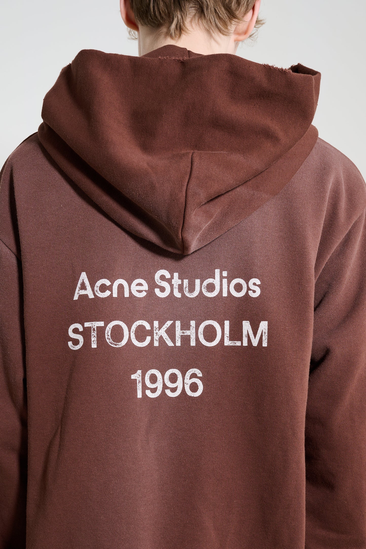 Acne Studios 1996 Hooded Sweatshirt Chocolate Brown