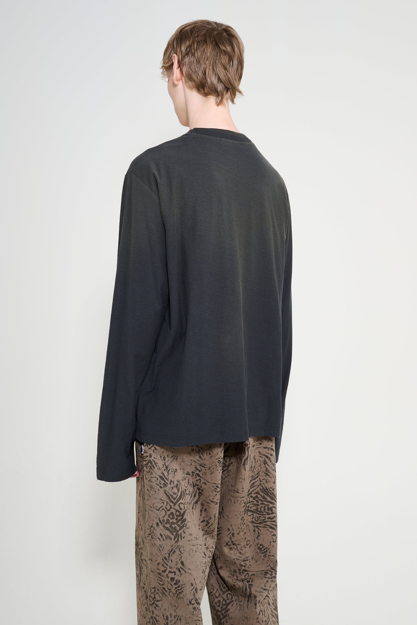 Acne Studios 1996 Long Sleeve T-shirt Faded Black