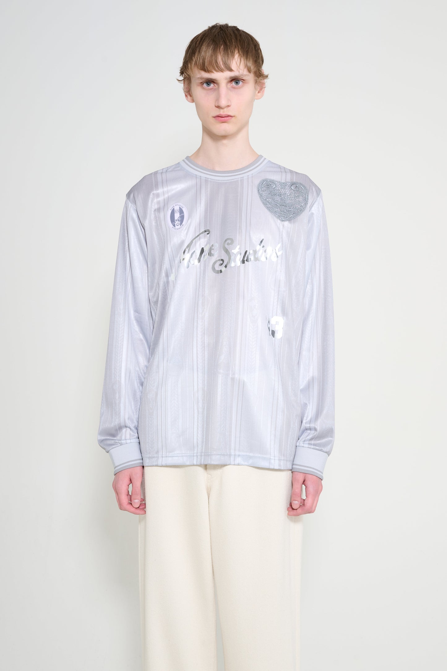 Acne Studios LS Sports T-shirt Grey