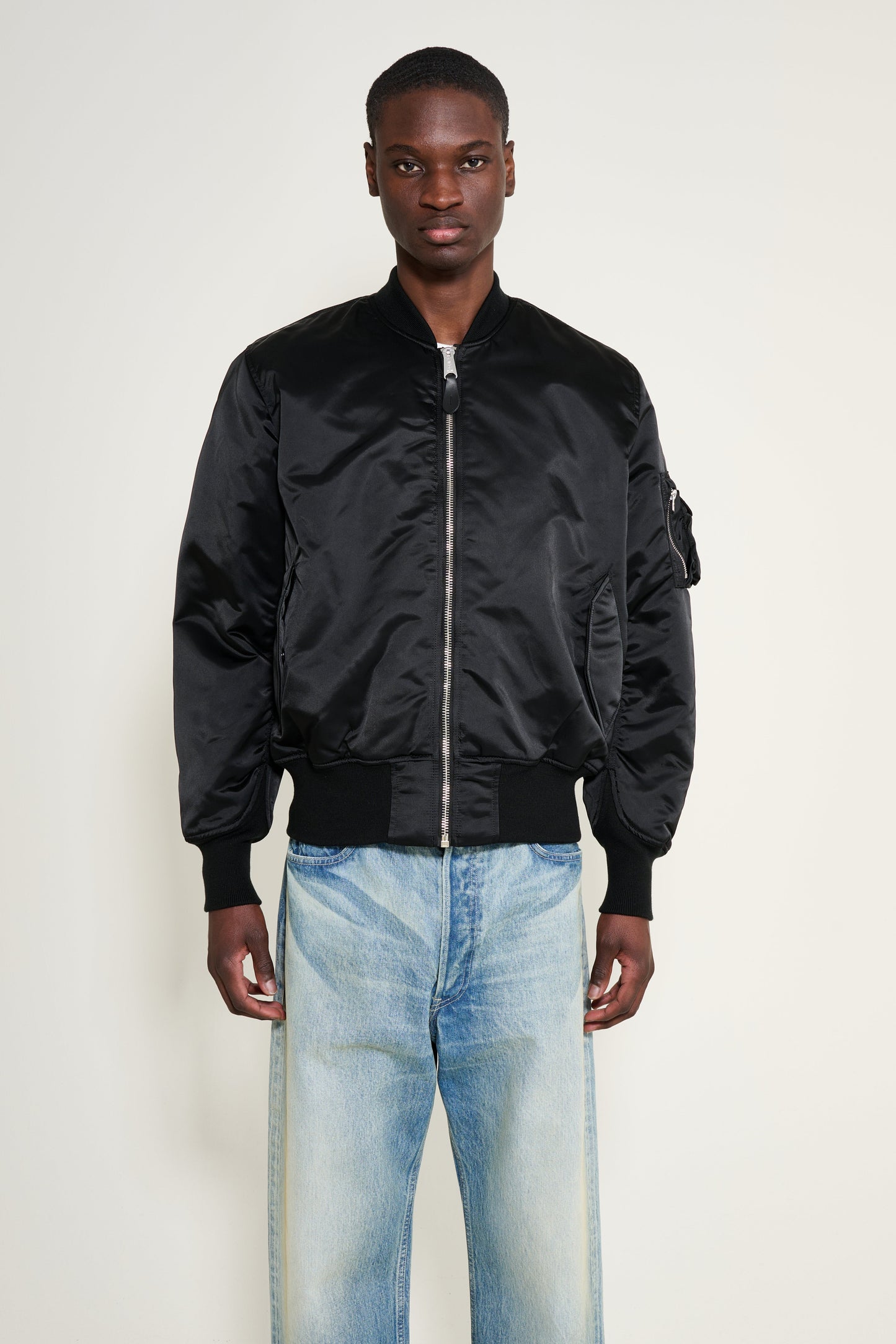 Alpha Industries MA-1 Base Flight Jacket Black