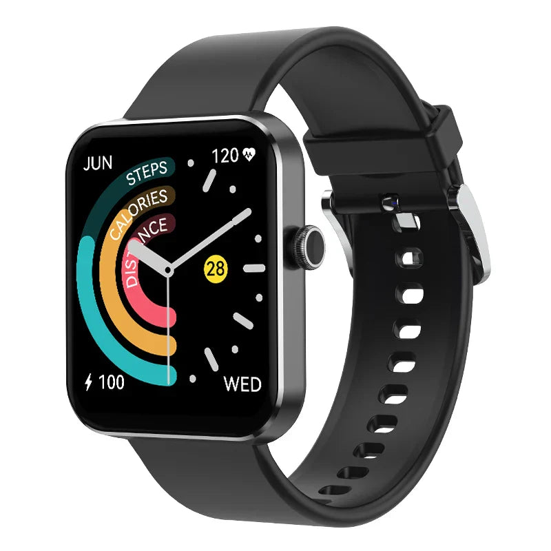 Fit G06 Smartwatch BT Calling Waterproof Fitness Tracker (Black)