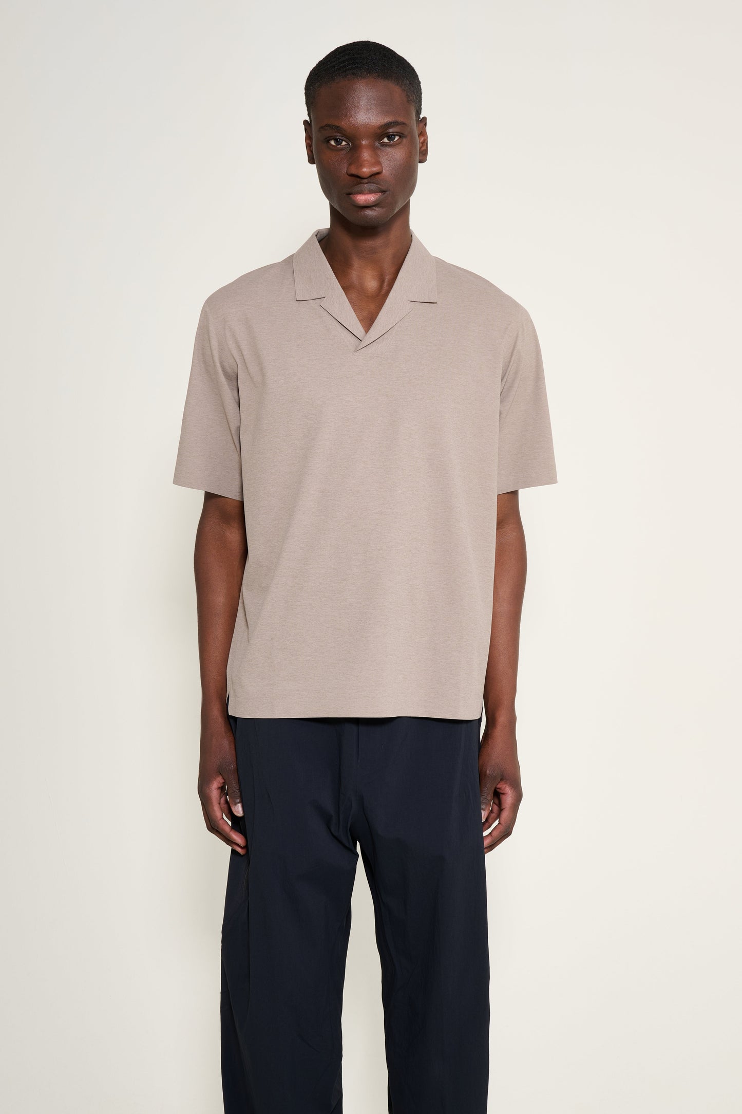Arc'teryx Veilance Metron Short Sleeve Polo Shirt Light Gnosis