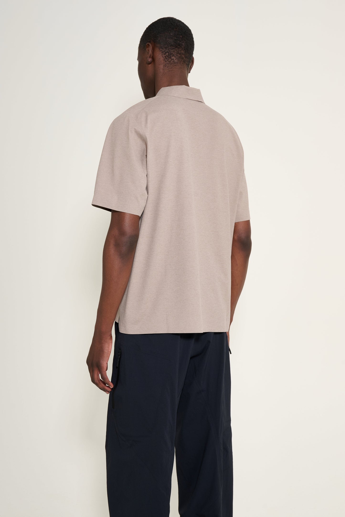 Arc'teryx Veilance Metron Short Sleeve Polo Shirt Light Gnosis