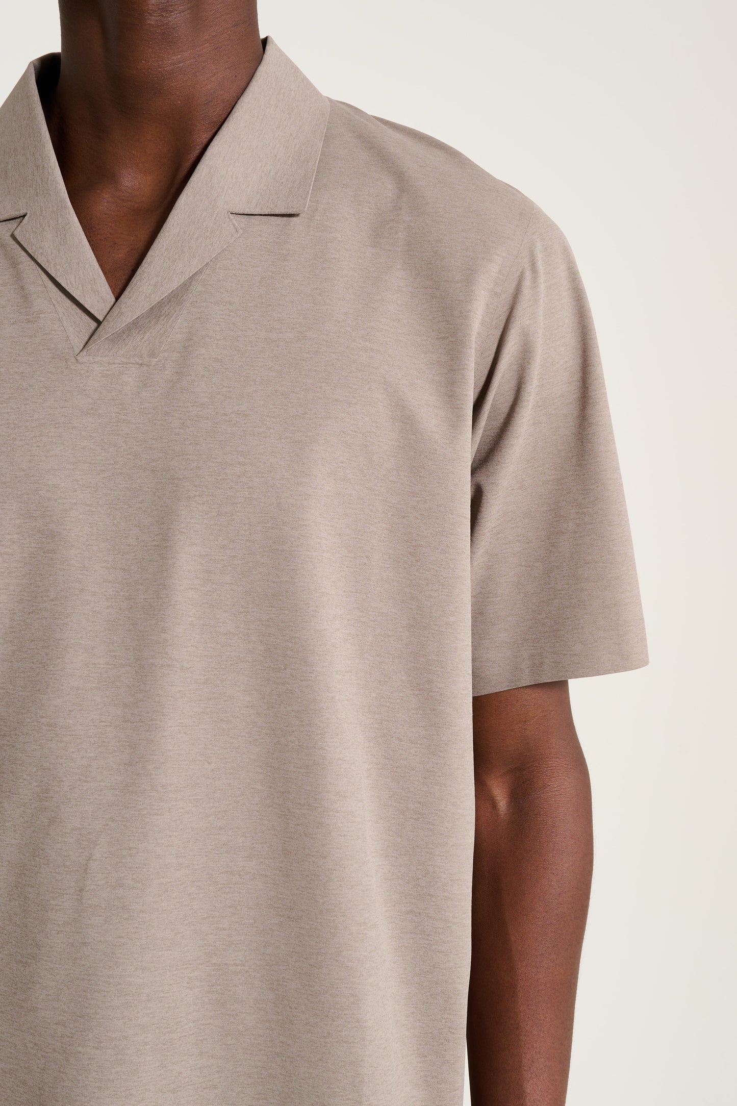 Arc'teryx Veilance Metron Short Sleeve Polo Shirt Light Gnosis