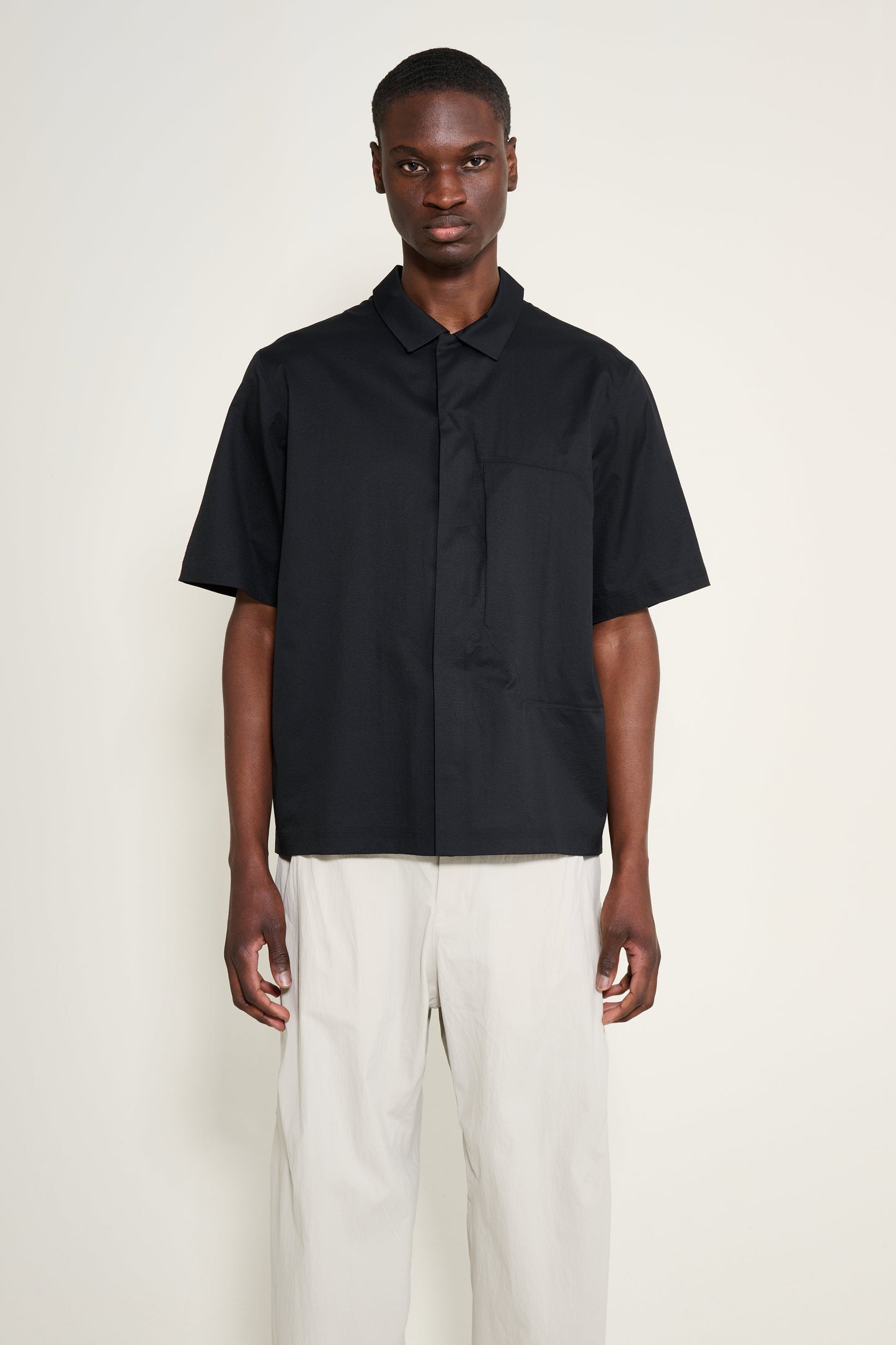 Arc'teryx Veilance Demlo Short Sleeve Shirt Black