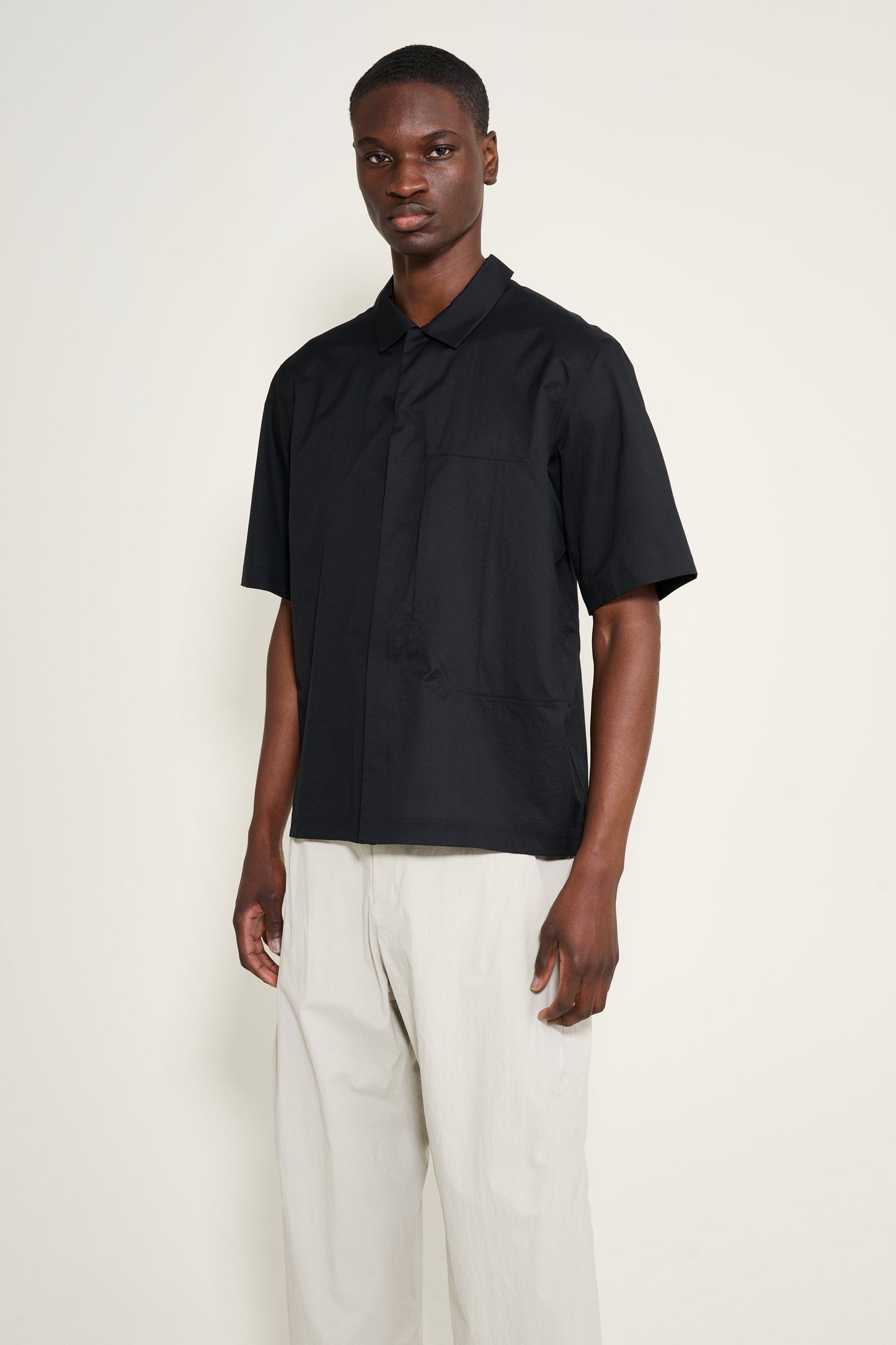 Arc'teryx Veilance Demlo Short Sleeve Shirt Black