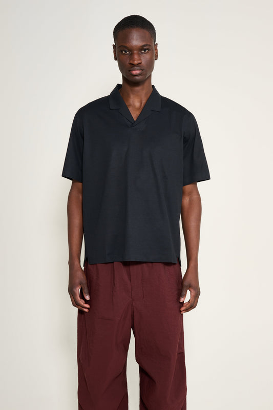 Arc'teryx Veilance Metron Short Sleeve Polo Shirt Black
