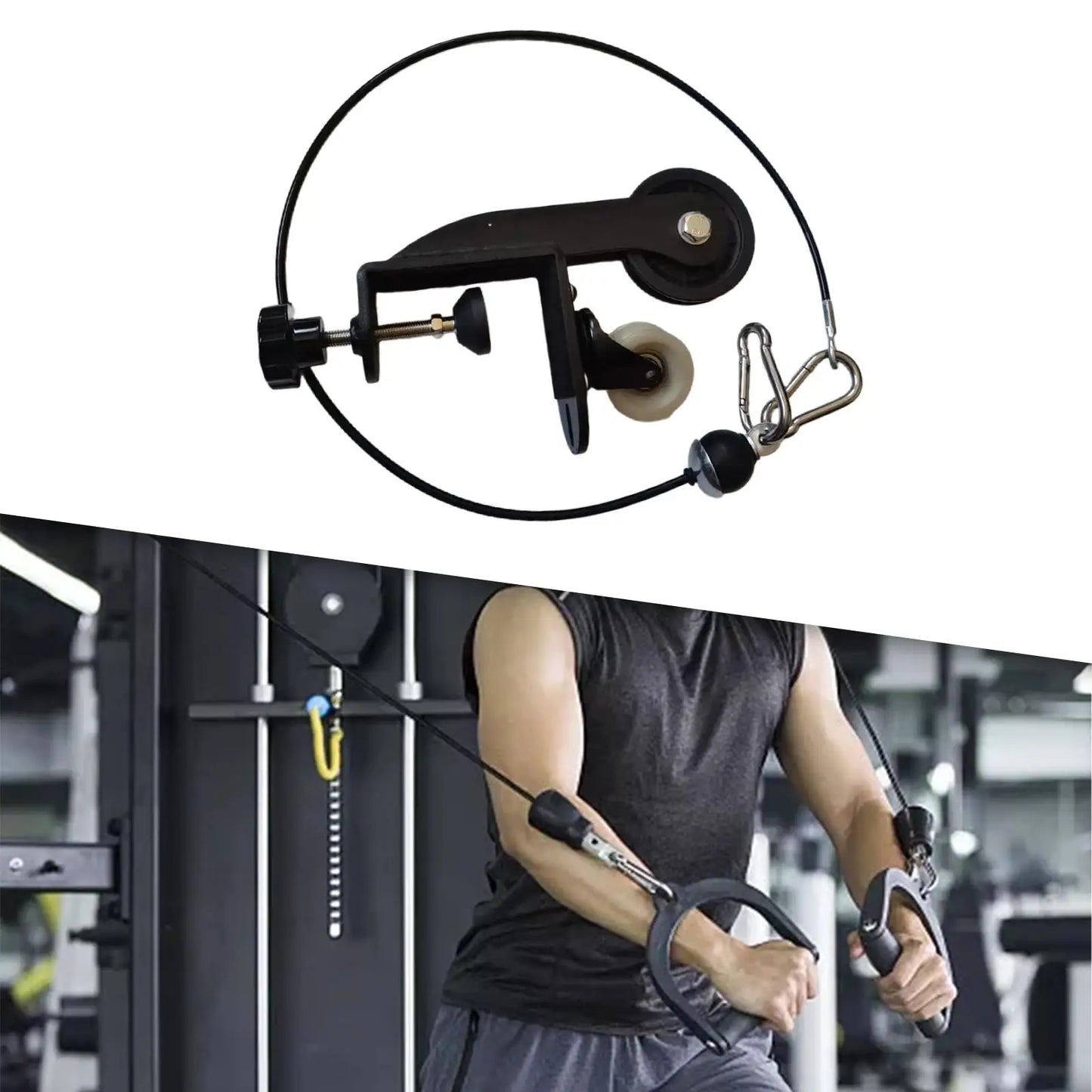 Arm Wrestling Training Table Pulley System
