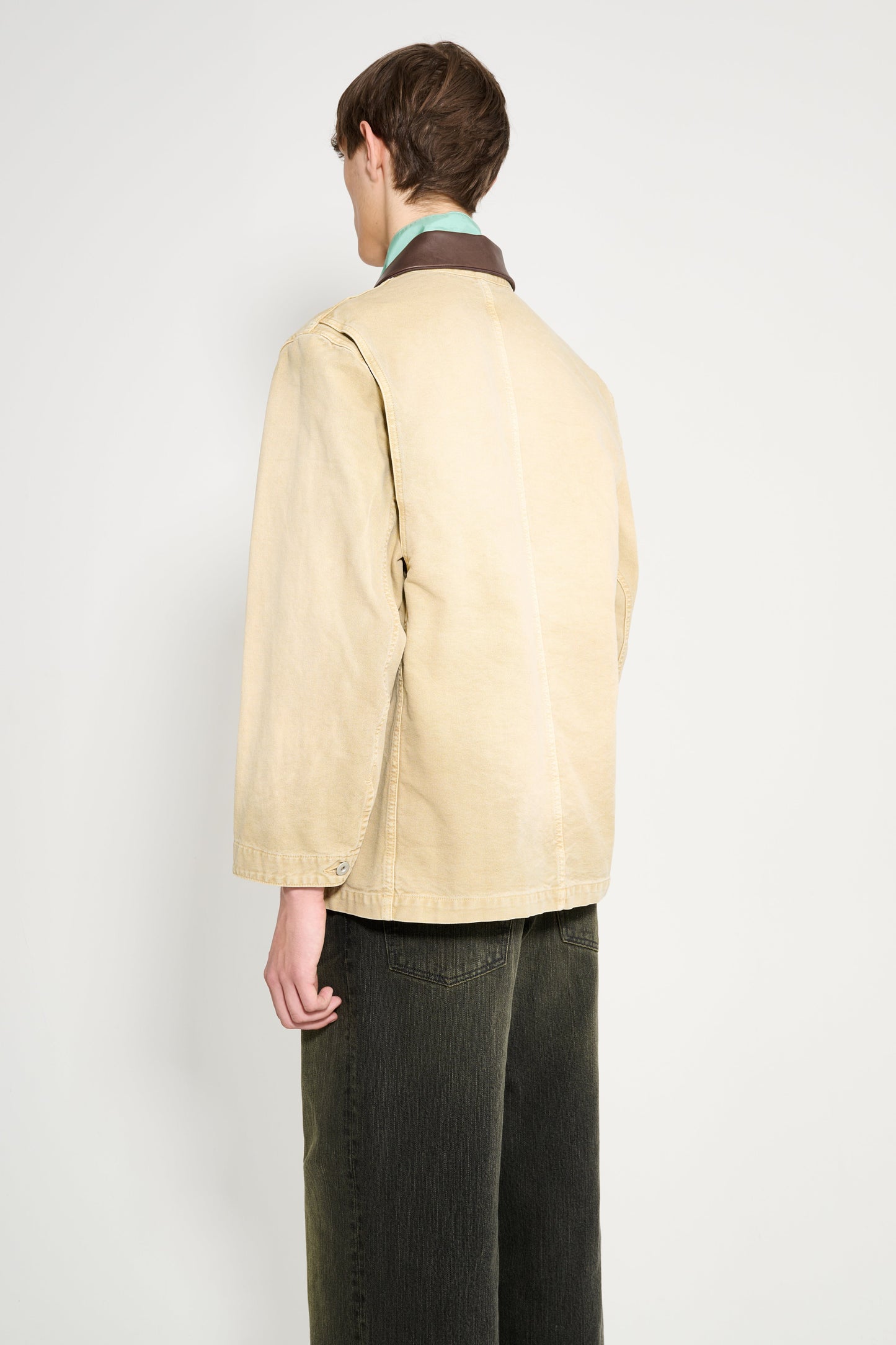 Auralee Organic Cotton Duck Blouson Light Beige