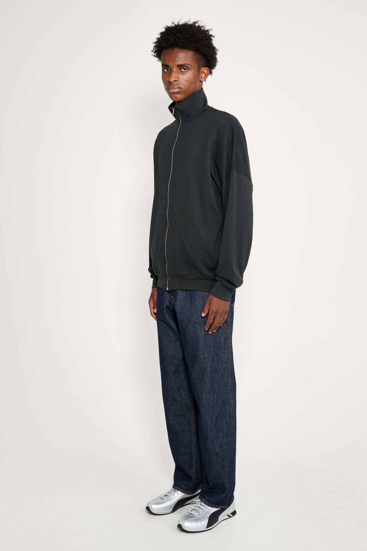 Auralee Hard Twist Denim Wide Pants Indigo