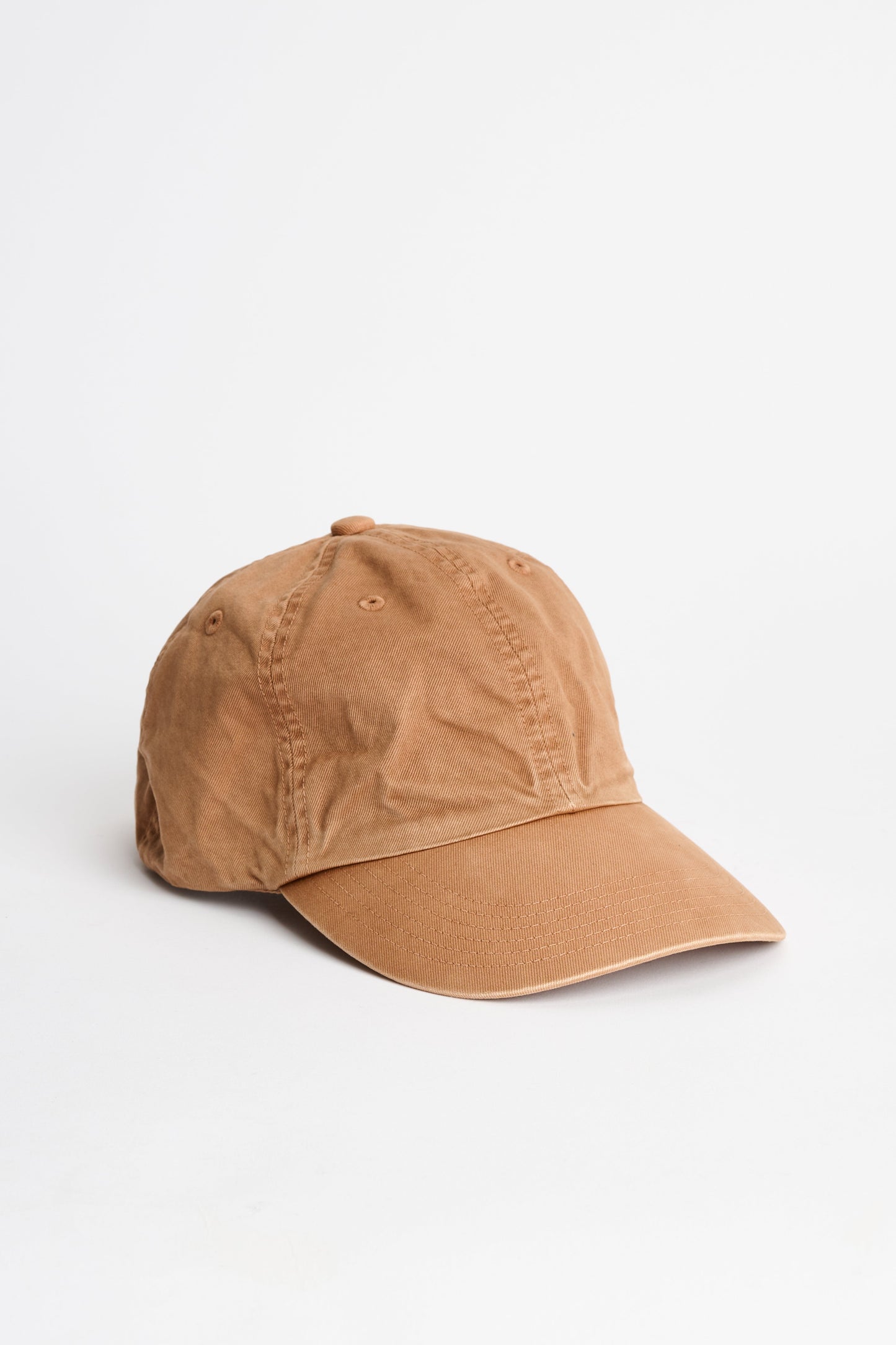 Auralee Product Dyed Finx Chino Cap Made by Kijima Takayuki Light Brown