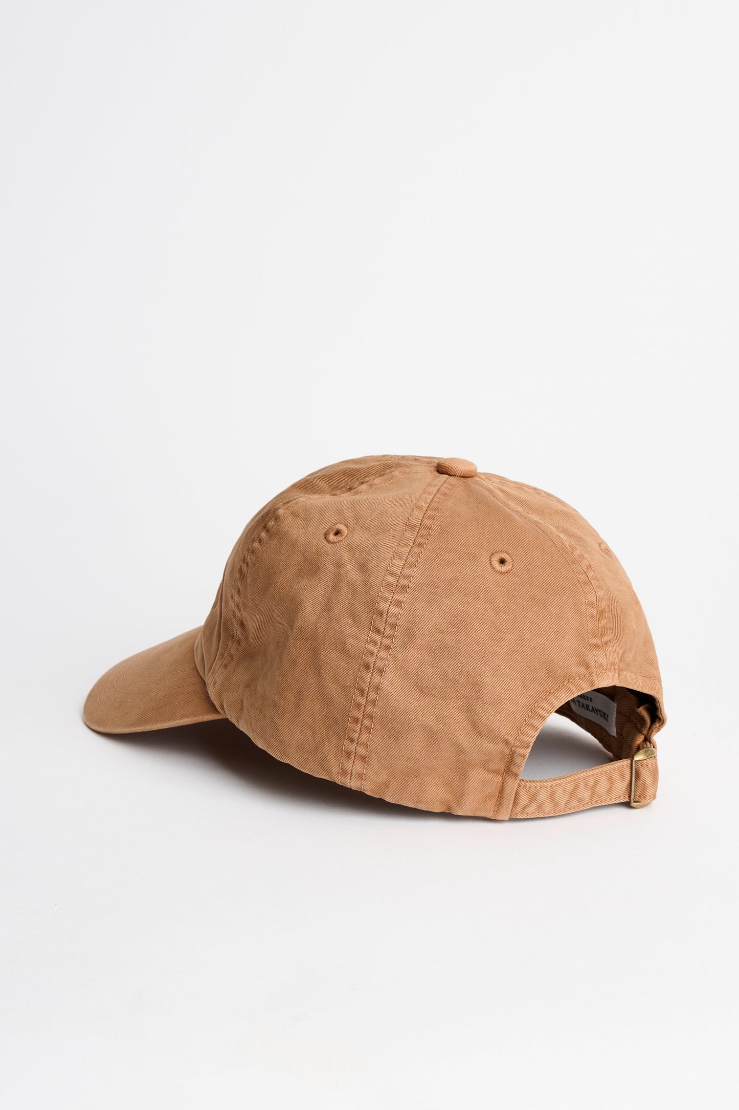 Auralee Product Dyed Finx Chino Cap Made by Kijima Takayuki Light Brown