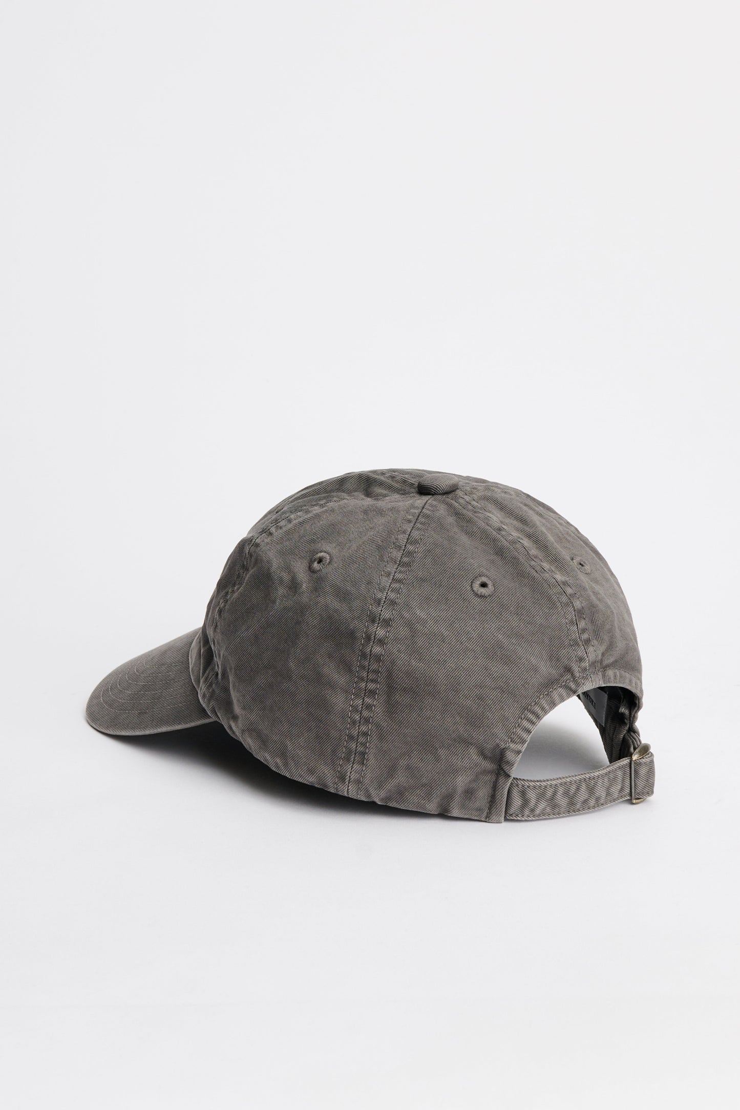 Auralee Garment Dyed Finx Chino Cap Made by Kijima Takayuki Ink Black