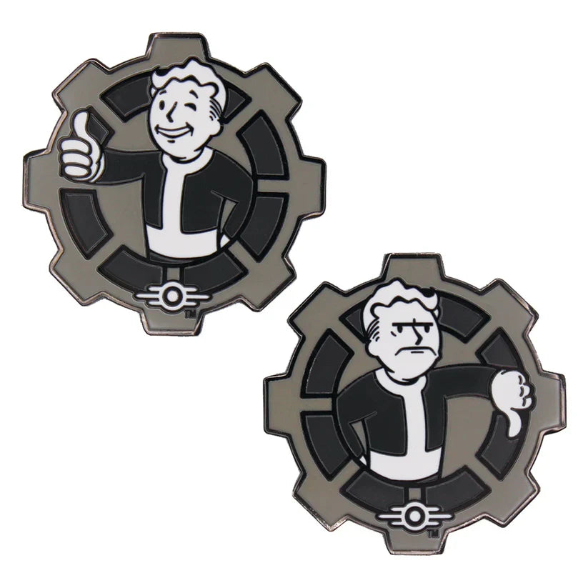 Fallout - Decision Coin (Black & White)