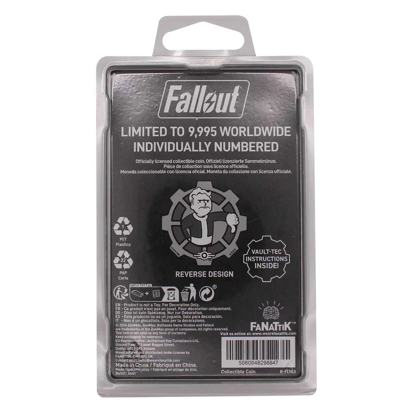 Fallout - Decision Coin (Black & White)