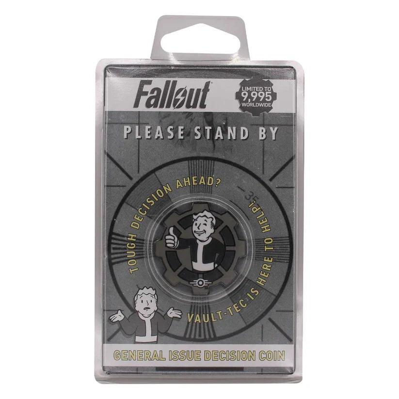 Fallout - Decision Coin (Black & White)