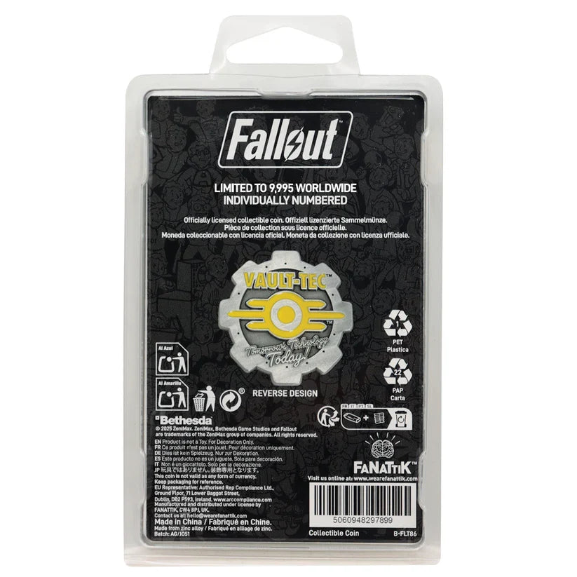Fallout Limited Edition Vault 111 Door Coin