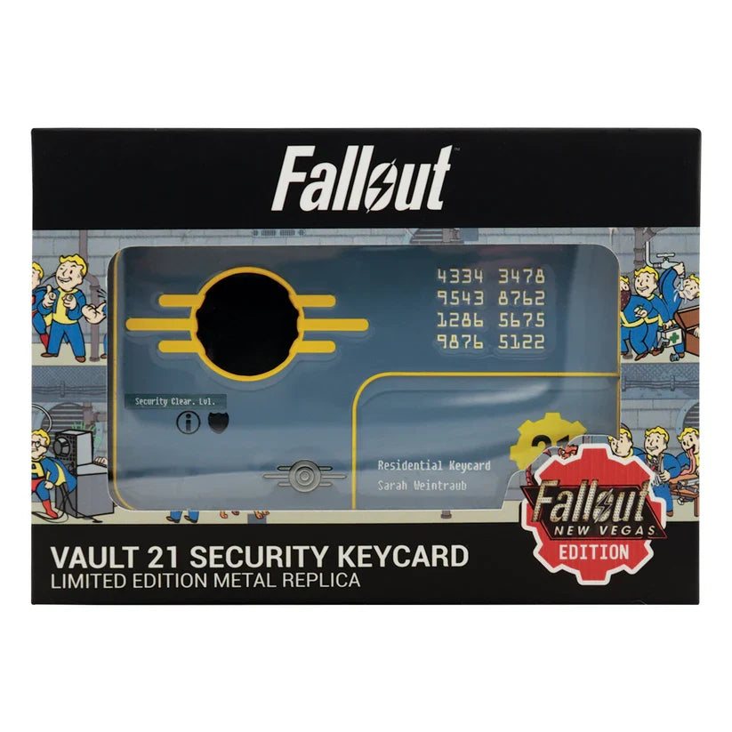Fallout: New Vegas Vault 21 Security Keycard Replica