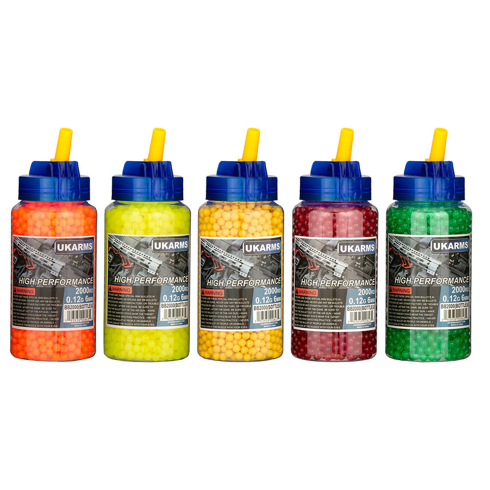 2000 BBs .12g 6mm Quickload Container Airsoft Gun| Assorted Colors - TOPHATTER'S ARMORY DEALS