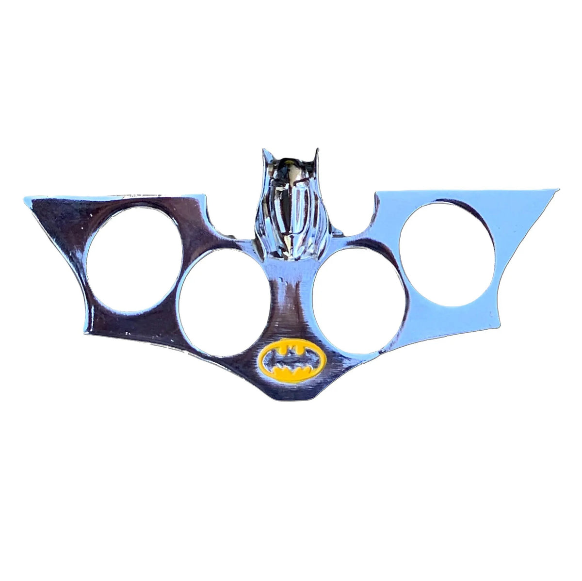Self Defense Silver Bat Metal Knuckles, Paperweights - TOPHATTER'S ARMORY DEALS