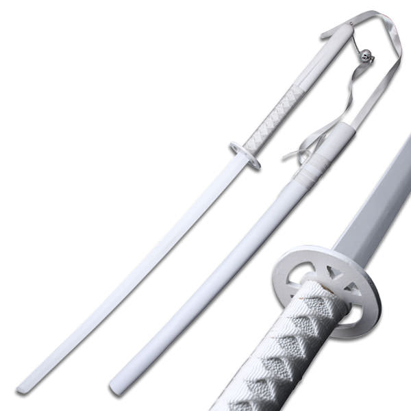 Kuchiki Rukia Samurai Wooden Training Cosplay Sword - TOPHATTER'S ARMORY DEALS