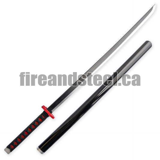 Tanjiro Kamado's Black Nichirin Katana 2.0 (High Density Foam)