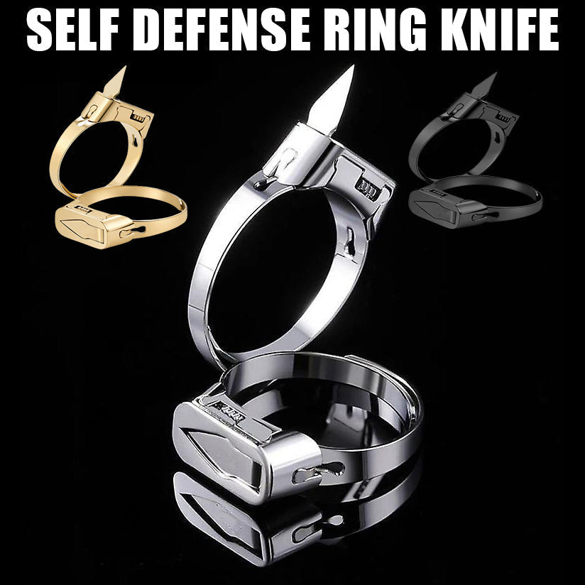 Metal Self Defense Ring Knife-BK09