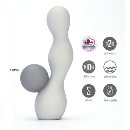Maia Presley – USB Rechargeable 15.2 cm Rabbit Vibrator