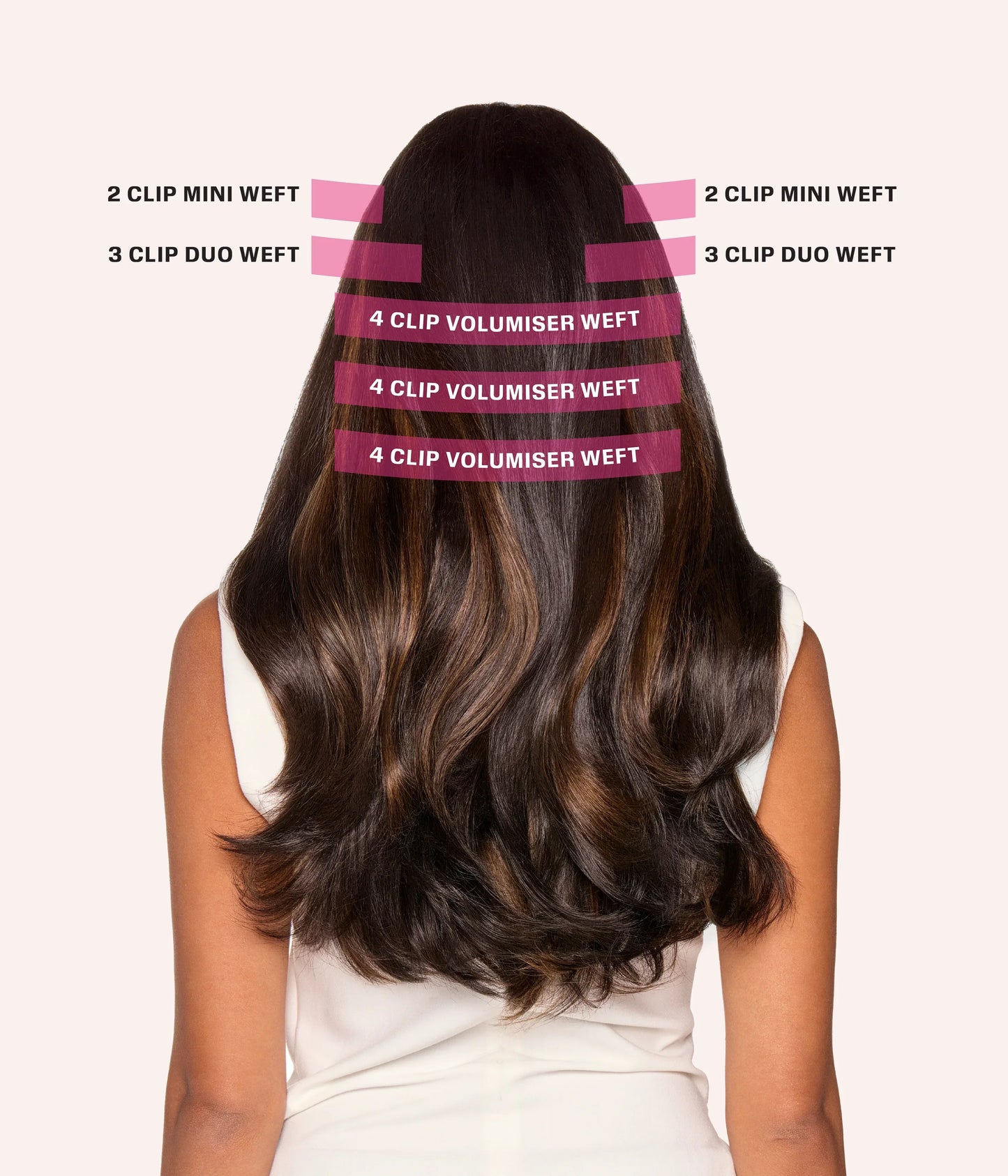 Beauty Works Barely There Clip ins - Midnight Kohl