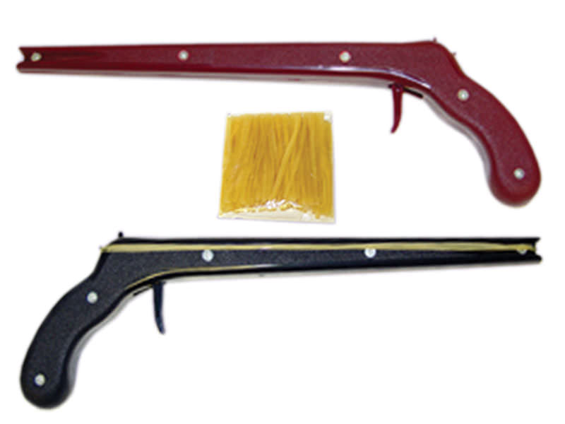 Rubber Band Gun with 10 Rubber bands Bungee Shooter - TOPHATTER'S ARMORY DEALS