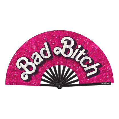 Bad Bitch Oversized Folding Fan