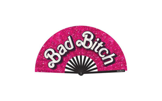 Bad Bitch Oversized Folding Fan