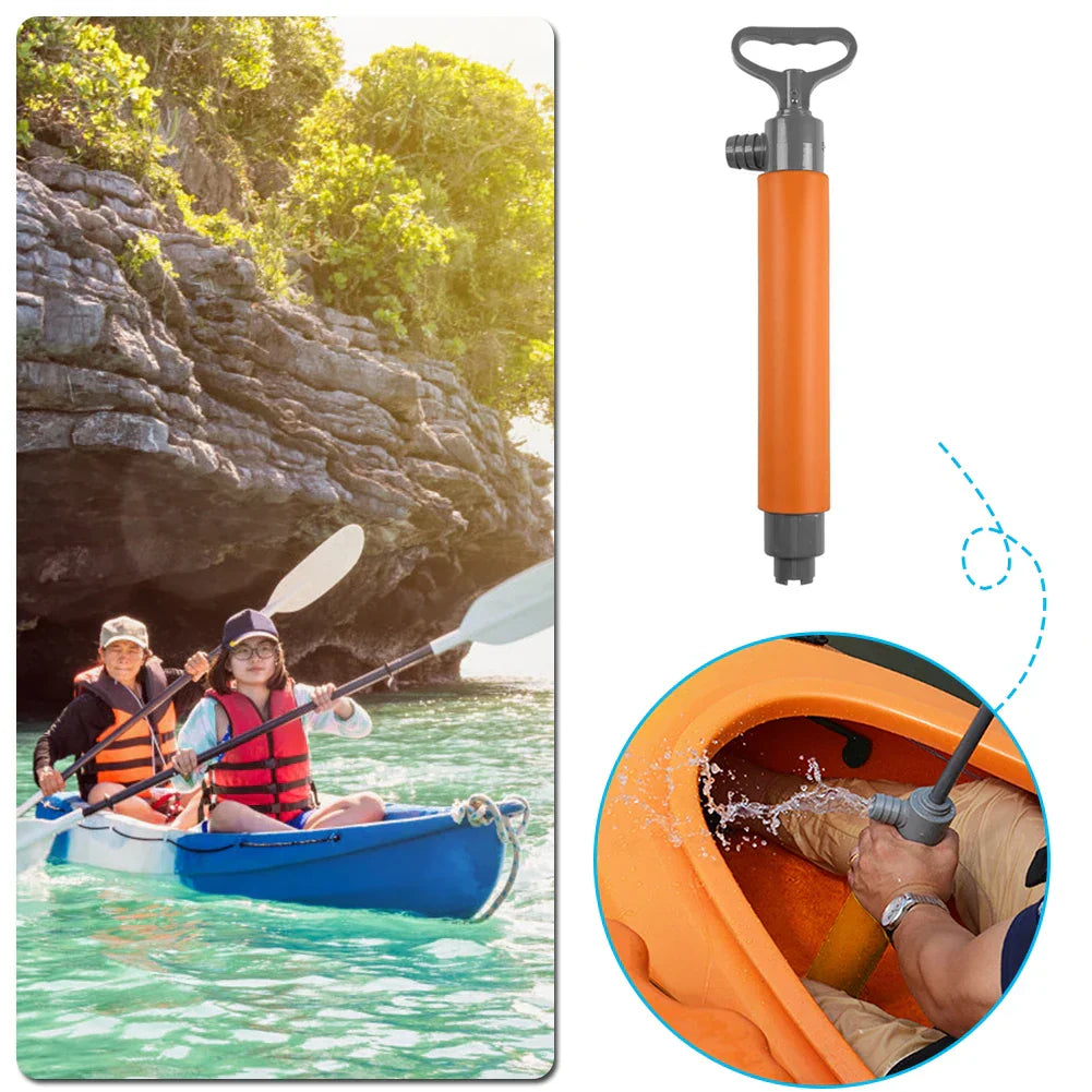 Manual Bilge Pump for Kayaks, Canoes, and Boats