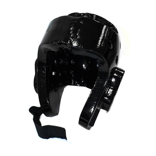 Martial Arts Protective Head Gear Black - Sparring Karate Taekwondo Size X-Large