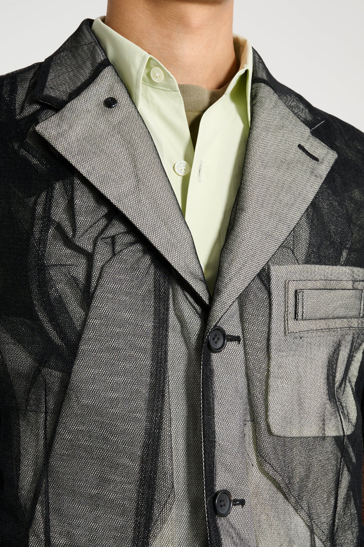Comme des Garçons Homme Plus Jacket Black Cream