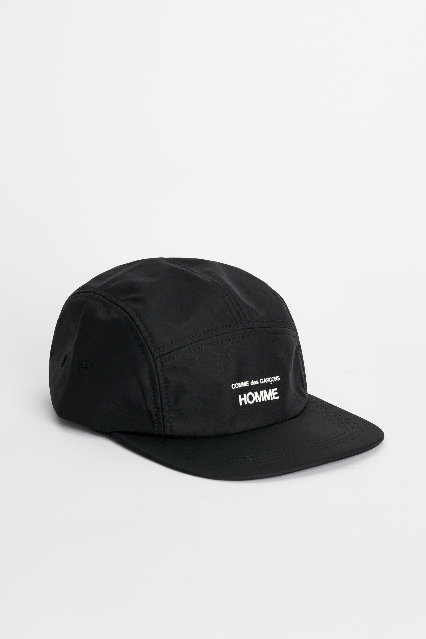 Comme des Garçons Homme 5-Panel Logo Hat Black