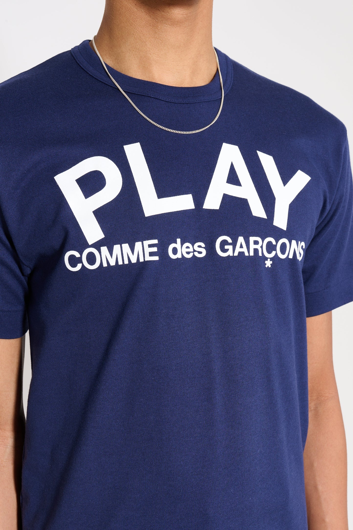 Comme des Garçons Play Logo T-shirt Dark Navy