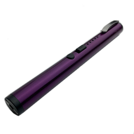 Small Pen Sized 7 Inches Rechargeable Stun Gun Purple