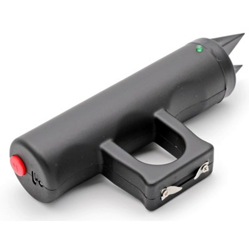 Jogger USB Rechargeable Stun Gun Defensive Knuckle With Alarm - TOPHATTER'S ARMORY DEALS