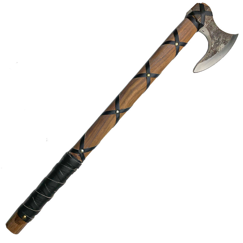 Historical Vikings Axe Of Ragnar - Stainless Steel Nordic Style - TOPHATTER'S ARMORY DEALS